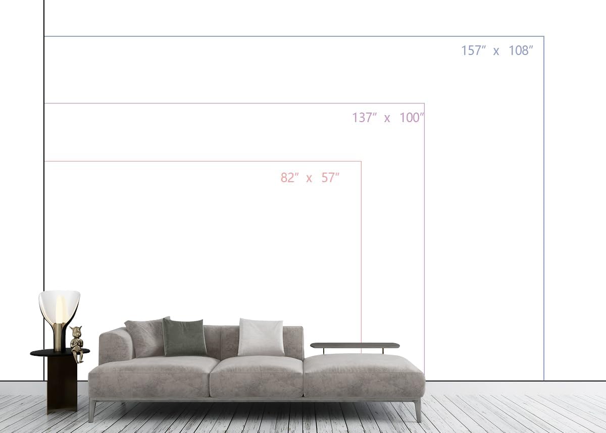 WFBHUA-Beige Banana Leaf Wallpaper Peel and Stick Tropical Self-Adhesive Wall Mural for Living Room Bedroom 82"x57"