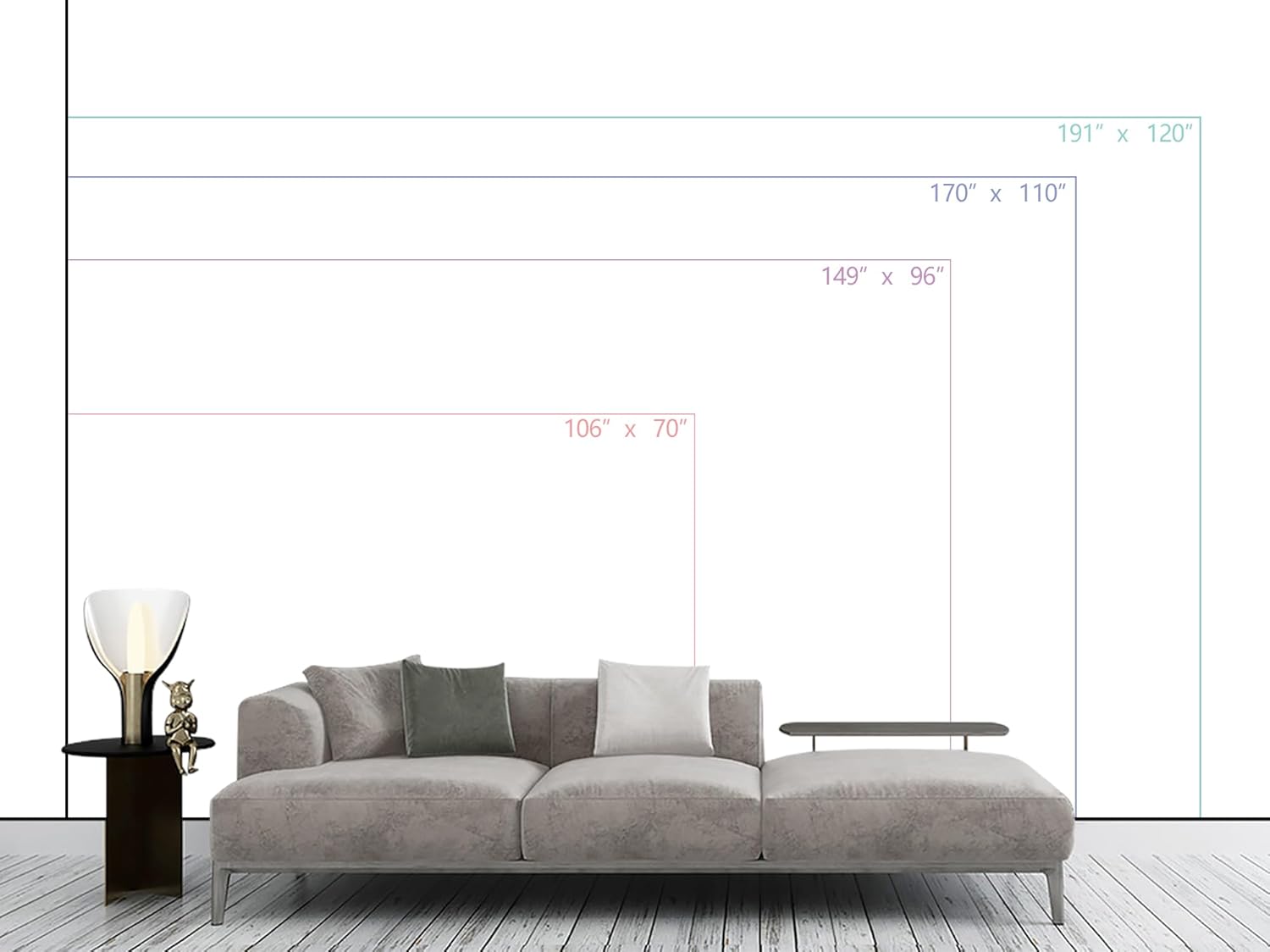 WFBHUA-Wall Mural Waterfall Green Nature Lake Landscape Wallpaper Decor for Bathroom Living Room Bedroom(Not Peel and Stick)