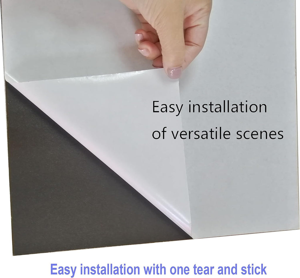 XUANINY 10-Piece Peel and Stick Backsplash for Kitchen Aluminum 3D Wall Sticker Panel Self-Adhesive Metal Mosaic Tile (11.41"x11.41" Green Brushed)